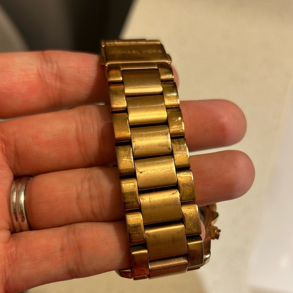 Rose Gold Michael Kors Blair Watch - Picture 2 of 2